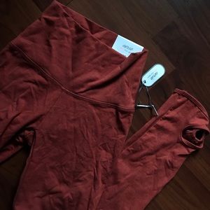 Burnt orange Aerie leggings